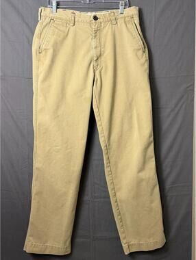 Life Khaki by IZOD Men’s Chino Pants Relaxed Fit Khaki Tan Size 34 x 34